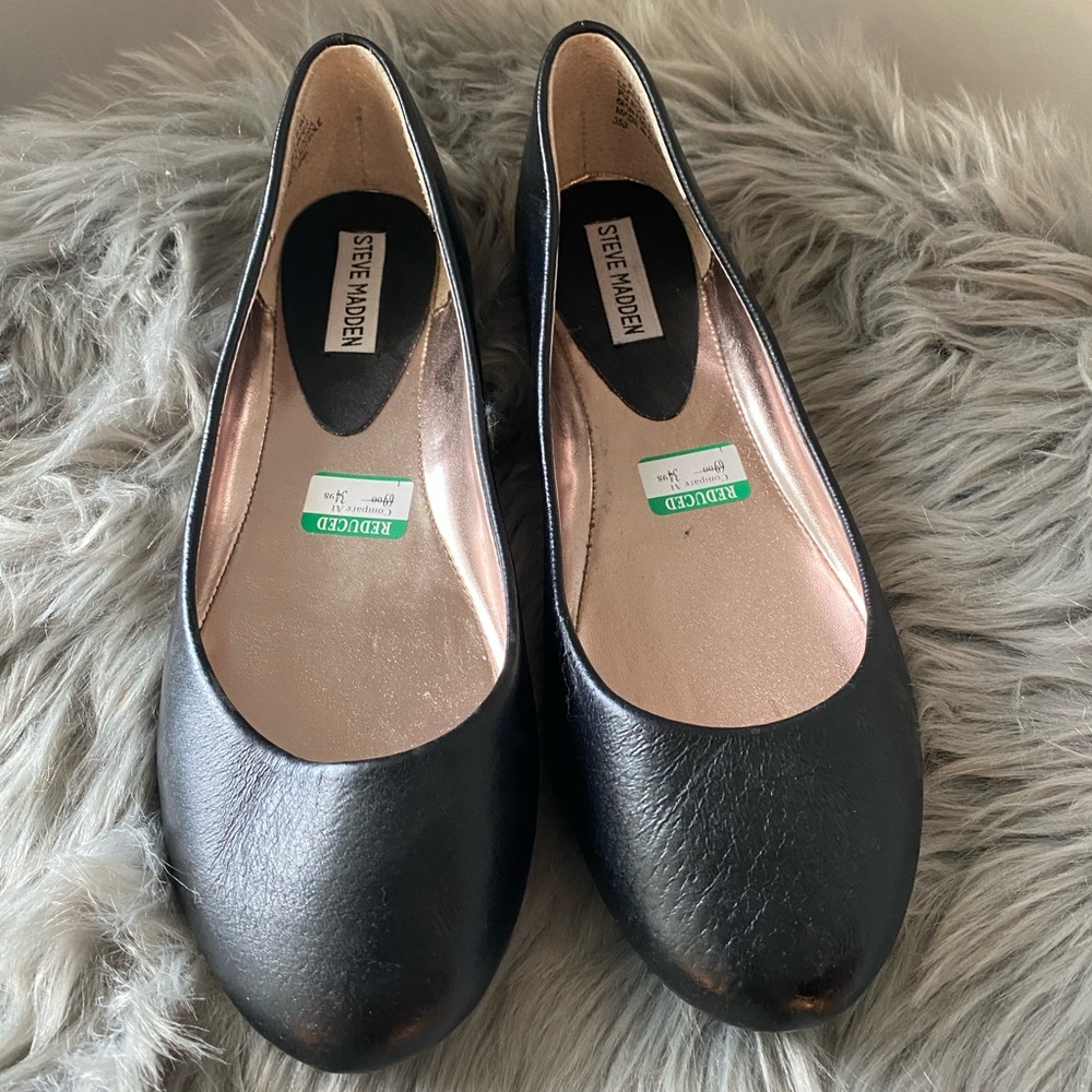 BRAND NEW ~ STEVE MADDEN P-HEAVEN LEATHER FLATS